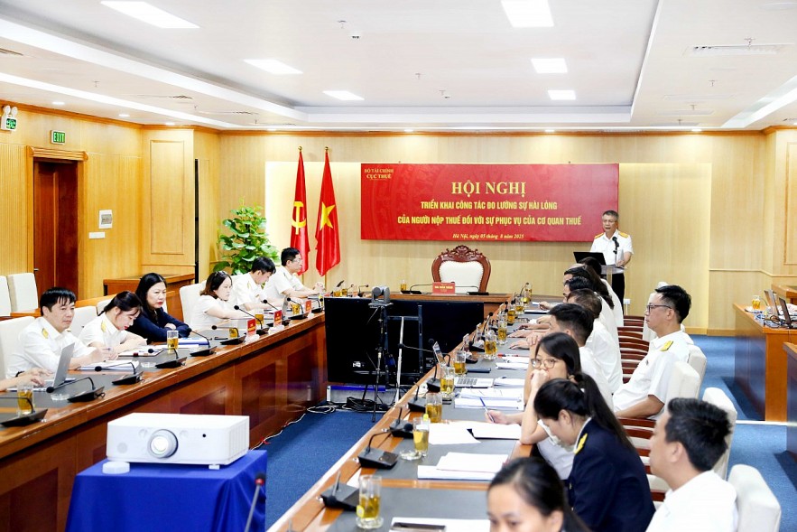 96% người nộp thuế đánh giá hài lòng với công tác hỗ trợ, quản lý của toàn ngành thuế 96% người nộp thuế đánh giá hài lòng với công tác hỗ trợ, quản lý của toàn ngành thuế