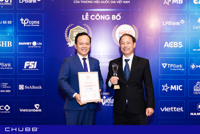 20 năm hiện diện tại Việt Nam, Chubb Life 10 năm liền được vinh danh vì luôn đặt khách hàng làm trung tâm