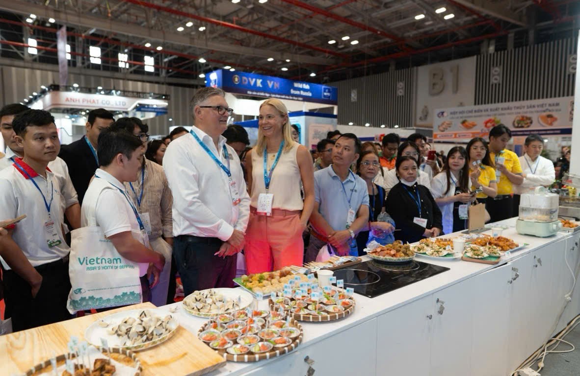 Thúc đẩy xuất khẩu và chinh phục thị trường nội địa qua triển lãm thủy sản VIETFISH 2025 Thúc đẩy xuất khẩu và chinh phục thị trường nội địa qua triển lãm thủy sản VIETFISH 2025