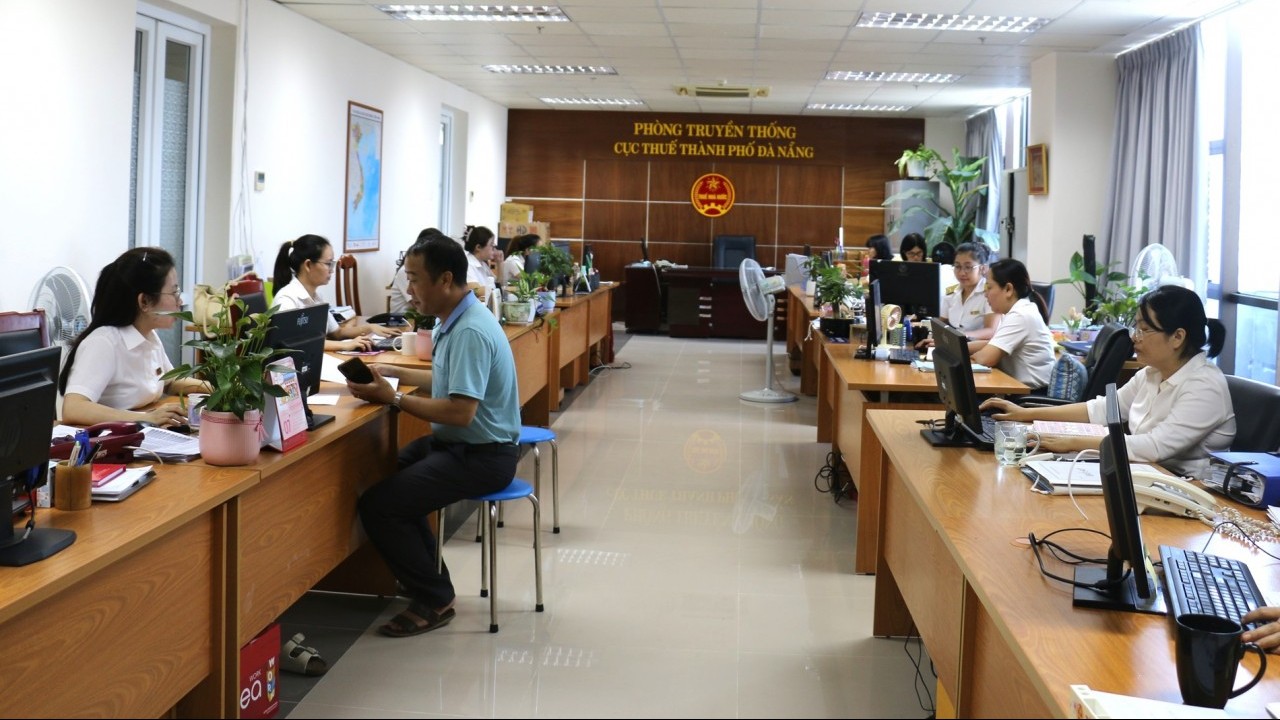 Thuế TP. Đà Nẵng ổn định bộ máy, thu nội địa 7 tháng đạt gần 65% dự toán