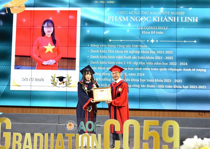 Thành tích đáng nể của nữ thủ khoa khóa 59 Học viện Tài chính