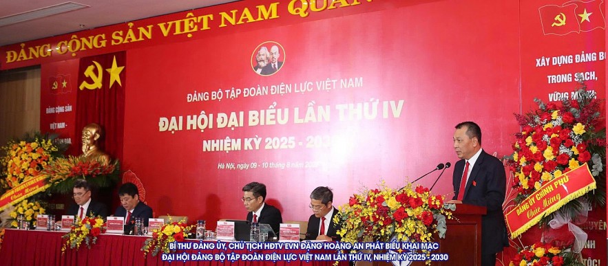 Đại hội đại biểu Đảng bộ EVN lần thứ IV: Đoàn kết - Dân chủ - Kỷ cương - Đột phá - Phát triển