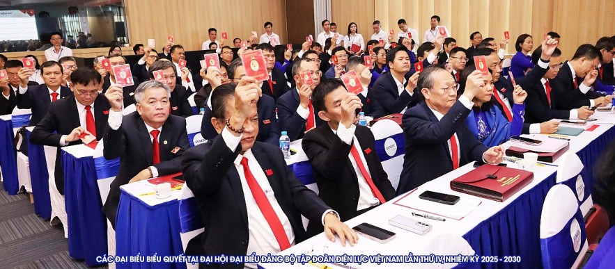 Đại hội đại biểu Đảng bộ EVN lần thứ IV: Đoàn kết - Dân chủ - Kỷ cương - Đột phá - Phát triển