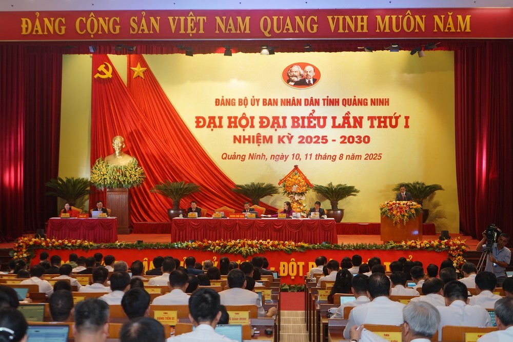 Quảng Ninh khai mạc Đại hội Đảng bộ UBND tỉnh lần thứ I