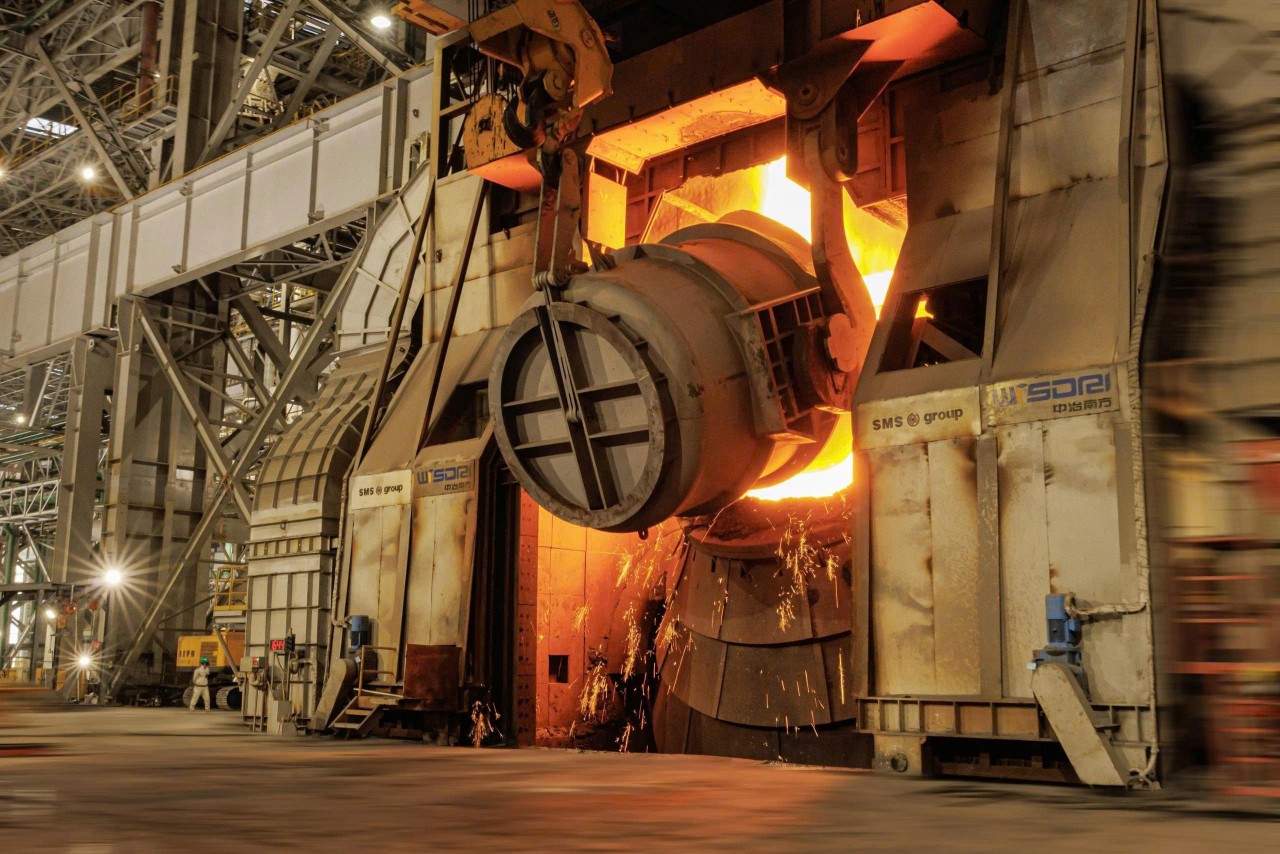 Hòa Phát khai lò thổi số 2, Dung Quất 2 đã sẵn sàng Hòa Phát khai lò thổi số 2, Dung Quất 2 đã sẵn sàng