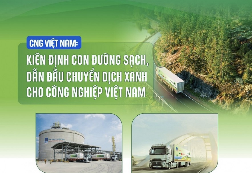 PV GAS CNG – Kiên định con đường sạch, dẫn đầu chuyển dịch xanh cho công nghiệp Việt Nam