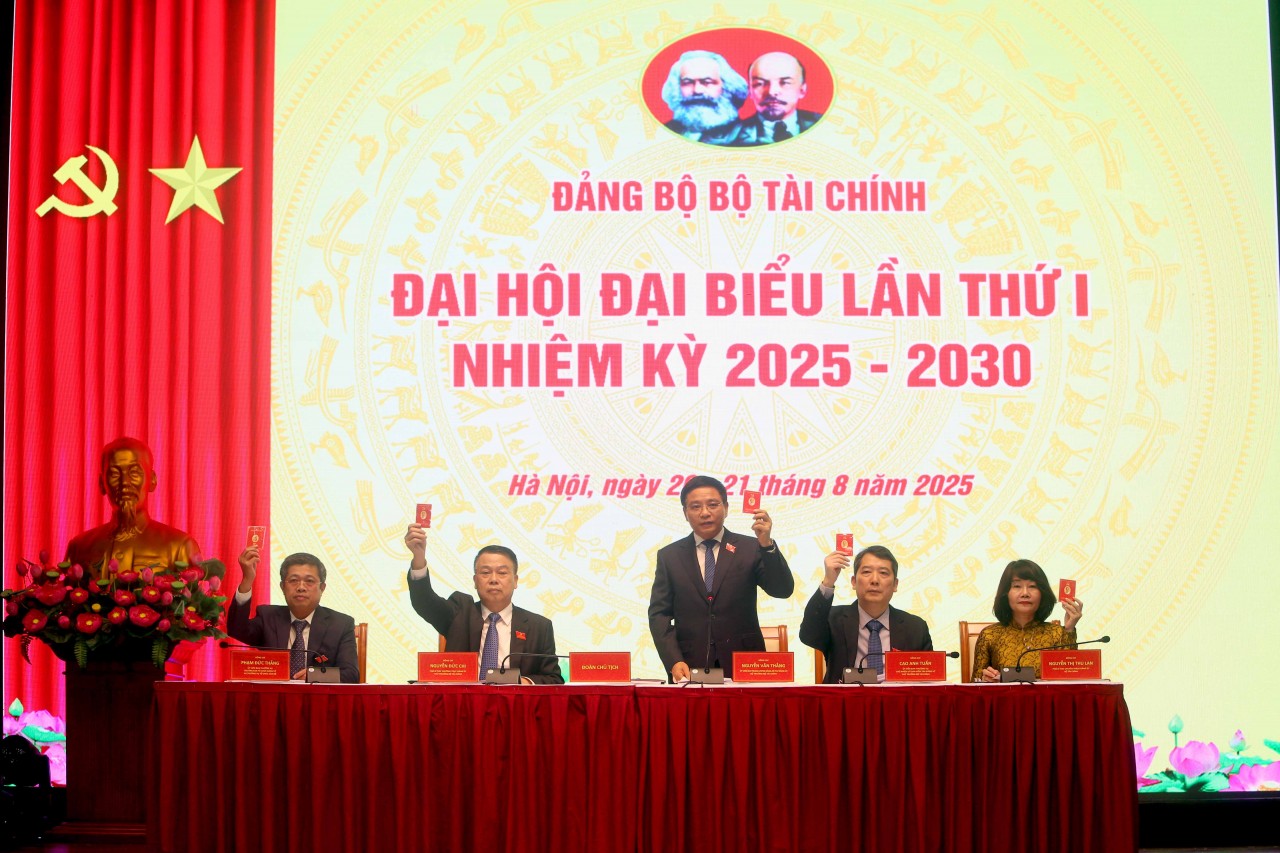 Đảng bộ Bộ Tài chính tổ chức phiên trù bị Đại hội Đại biểu lần thứ I, nhiệm kỳ 2025 - 2030