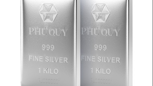 Ngày 21/8: Giá bạc trong nước đồng loạt lao dốc