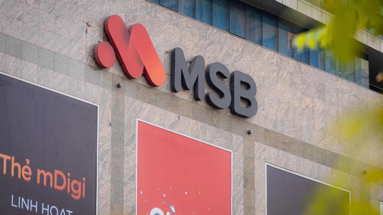 MSB chốt quyền hưởng cổ tức 20%, tăng vốn điều lệ lên 31.200 tỷ đồng