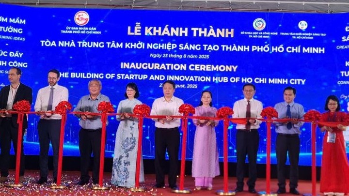 Khánh thành tòa nhà trung tâm khởi nghiệp sáng tạo TP. Hồ Chí Minh