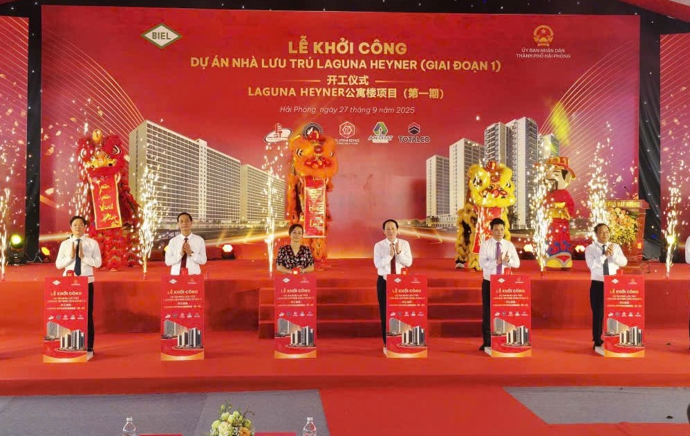 Hải Phòng: Khởi công Dự án nhà lưu trú Laguna Heyner tổng vốn 2.215 tỷ đồng
