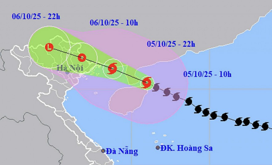 undefined Cục Hải quan ban hành công điện chỉ đạo ứng phó với bão Matmo