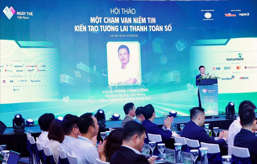 với chủ đề “Một chạm vạn niềm tin - Kiến tạo tương lai thanh toán số