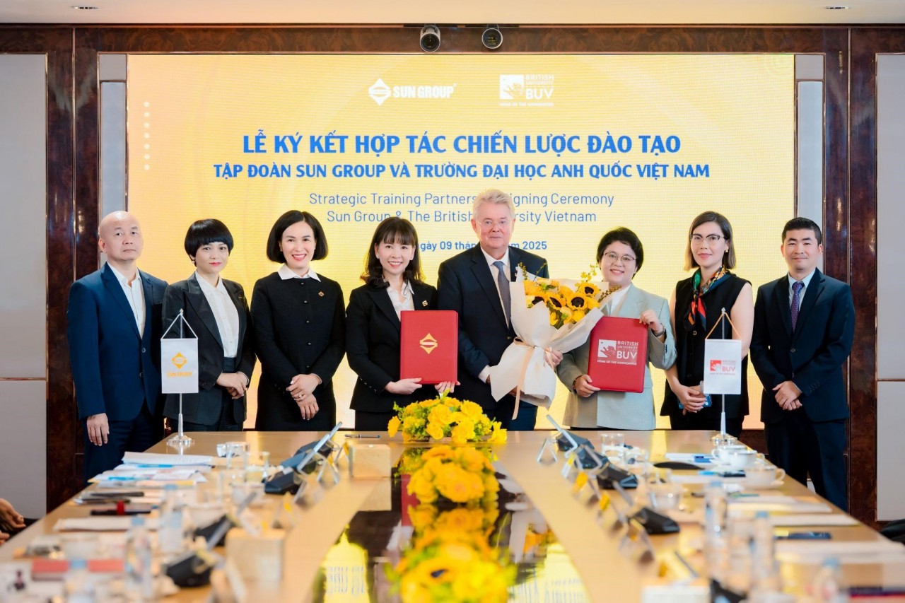 Sun Group hợp tác chiến lược với 2 đối tác hàng đầu trong lĩnh vực đào tạo, hướng tới trở thành môi trường làm việc lý tưởng nhất Việt Nam