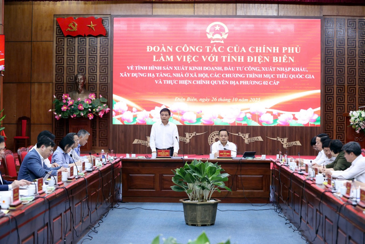 Bộ trưởng Nguyễn Văn Thắng làm việc tại Điện Biên: Đồng hành, hỗ trợ địa phương đạt mục tiêu tăng trưởng cao