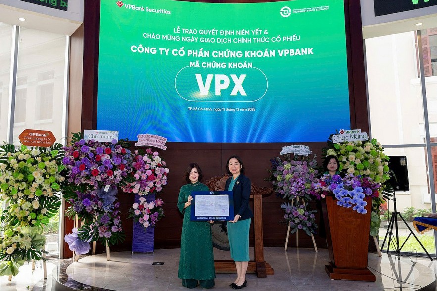 Cổ phiếu VPBankS (VPX) chính thức giao dịch trên HOSE