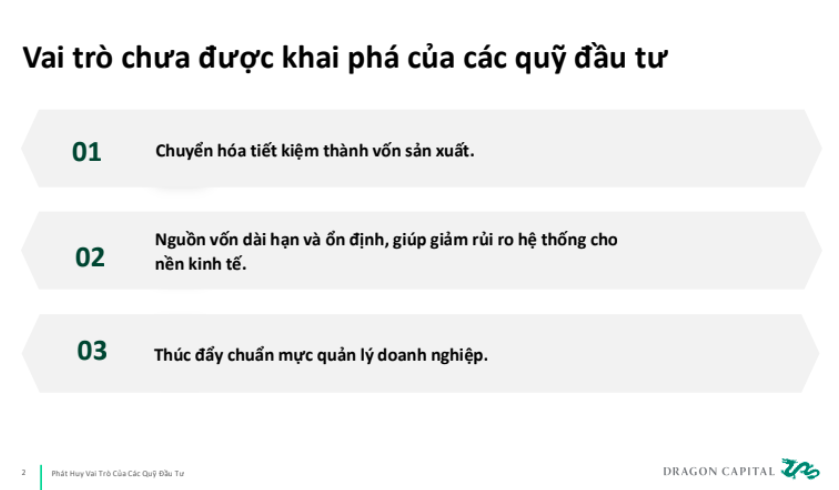 Tận dụng thời cơ phát triển, thị trường vốn cần trụ cột quỹ đầu tư dài hạn
