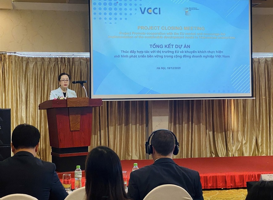 Thúc đẩy doanh nghiệp phát triển bền vững, tăng kết nối Việt Nam, EU