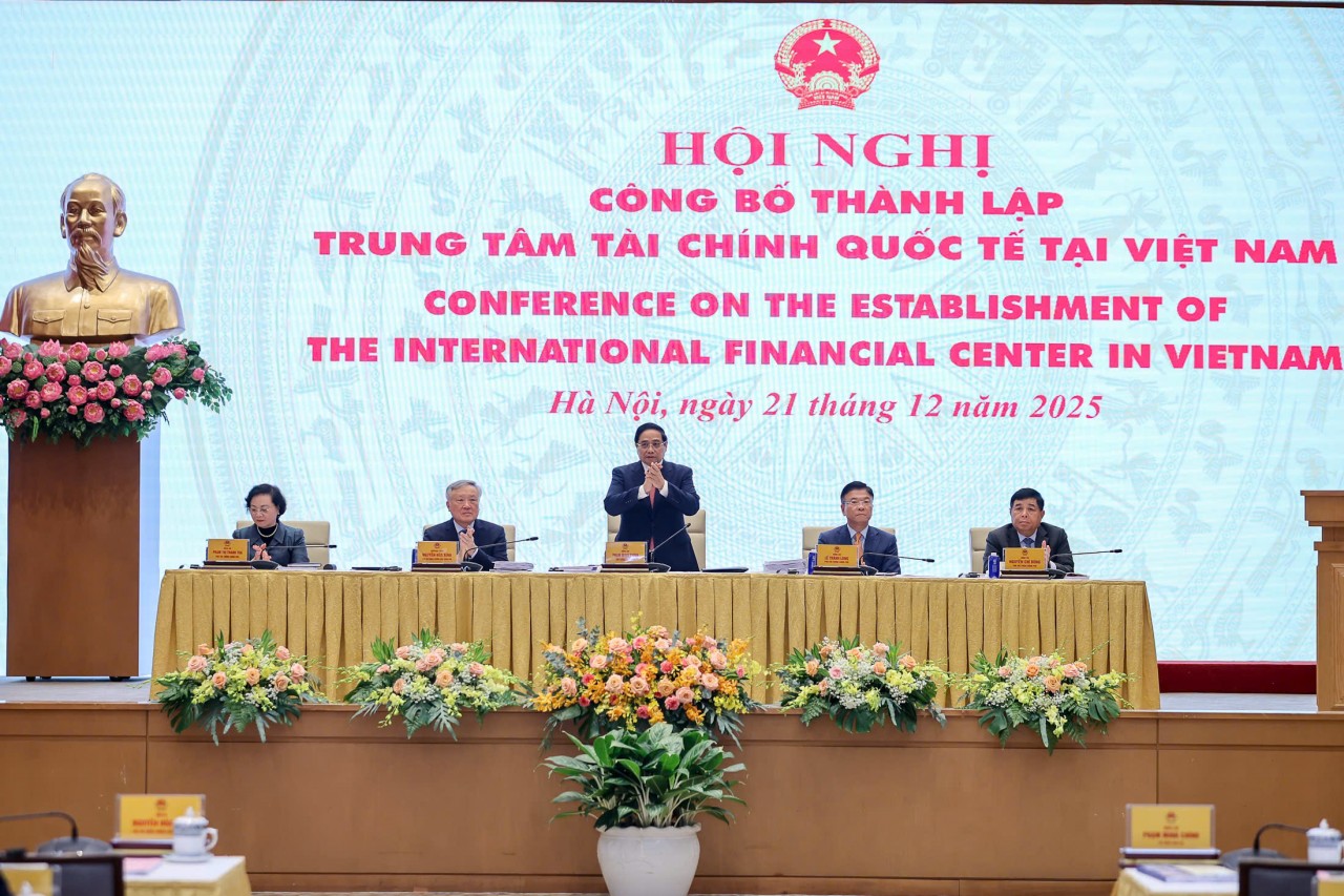 Công bố thành lập Trung tâm tài chính quốc tế tại Việt Nam