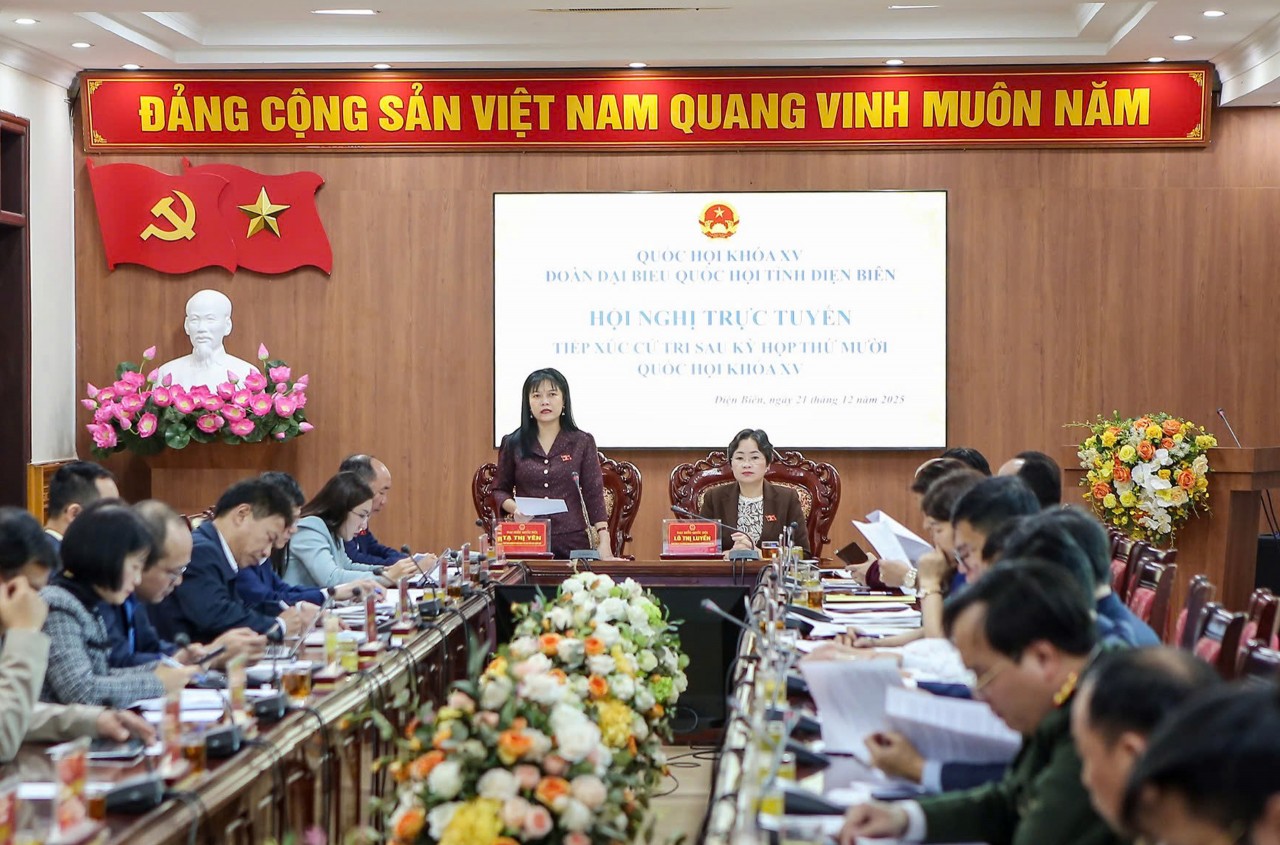 Đoàn ĐBQH tỉnh Điện Biên tiếp xúc cử tri sau Kỳ họp thứ 10, Quốc hội khóa XV Đoàn ĐBQH tỉnh Điện Biên tiếp xúc cử tri sau Kỳ họp thứ 10, Quốc hội khóa XV