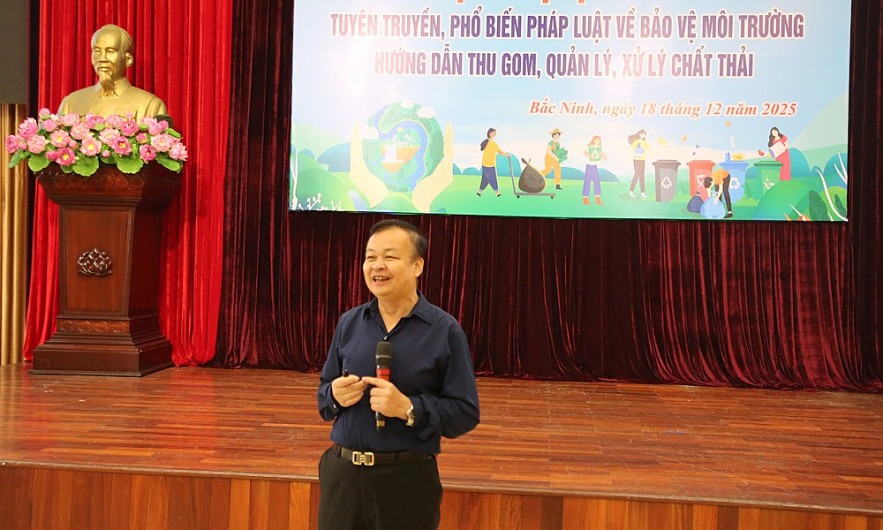Bắc Ninh: Tích cực phổ biến kiến thức, nâng cao ý thức bảo vệ môi trường