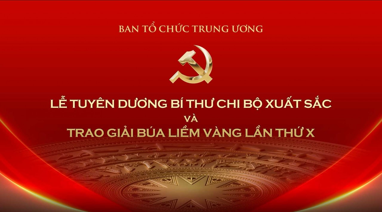 Trao giải Búa liềm Vàng lần thứ X năm 2025 vào tối ngày 3/2/2026