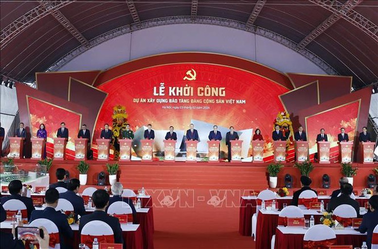 Tổng Bí thư Tô Lâm dự Lễ khởi công dự án xây dựng Bảo tàng Đảng Cộng sản Việt Nam