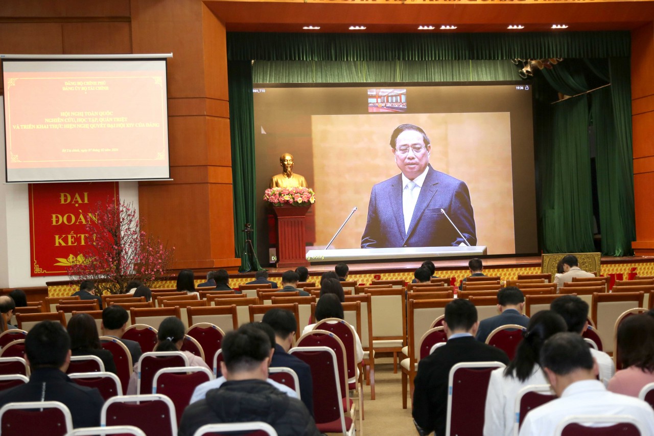 Đảng bộ Bộ Tài chính học tập, quán triệt và triển khai Nghị quyết Đại hội XIV