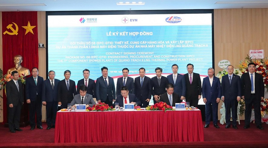 Ký kết Hợp đồng EPC Dự án thành phần 1 Nhà máy Nhiệt điện LNG Quảng Trạch II Ký kết Hợp đồng EPC dự án thành phần 1 Nhà máy Nhiệt điện LNG Quảng Trạch II