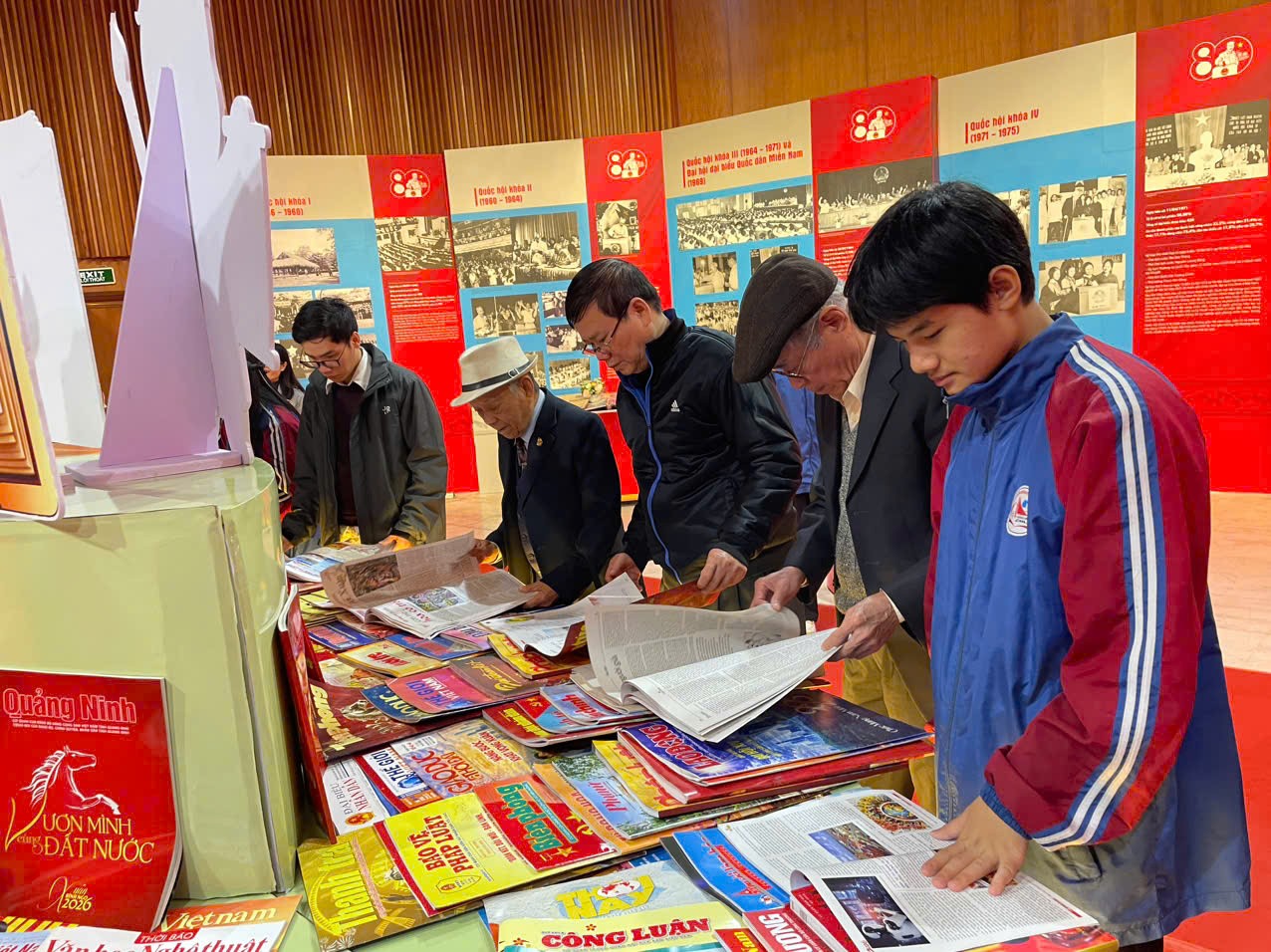 Hội Sách - Báo Xuân Bính Ngọ 2026 tỉnh Quảng Ninh diễn ra từ 12/2 Hội Sách - Báo Xuân Bính Ngọ 2026 tỉnh Quảng Ninh diễn ra từ 12/2