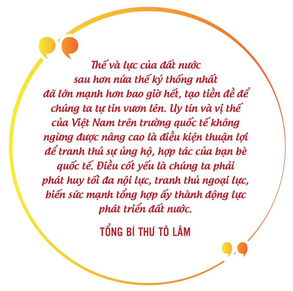 Hoài bão mãnh liệt về một Việt Nam hùng cường Hoài bão mãnh liệt về một Việt Nam hùng cường