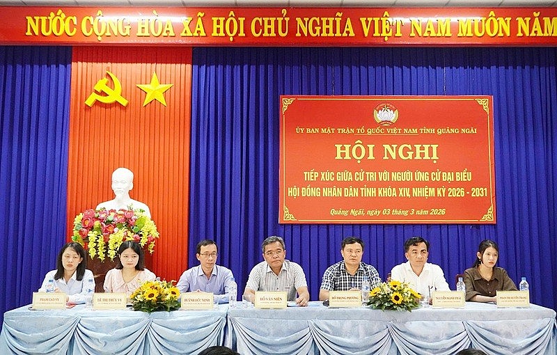 Quảng Ngãi: Cử tri mong ứng cử viên thực hiện đúng chương trình hành động sau khi trúng cử