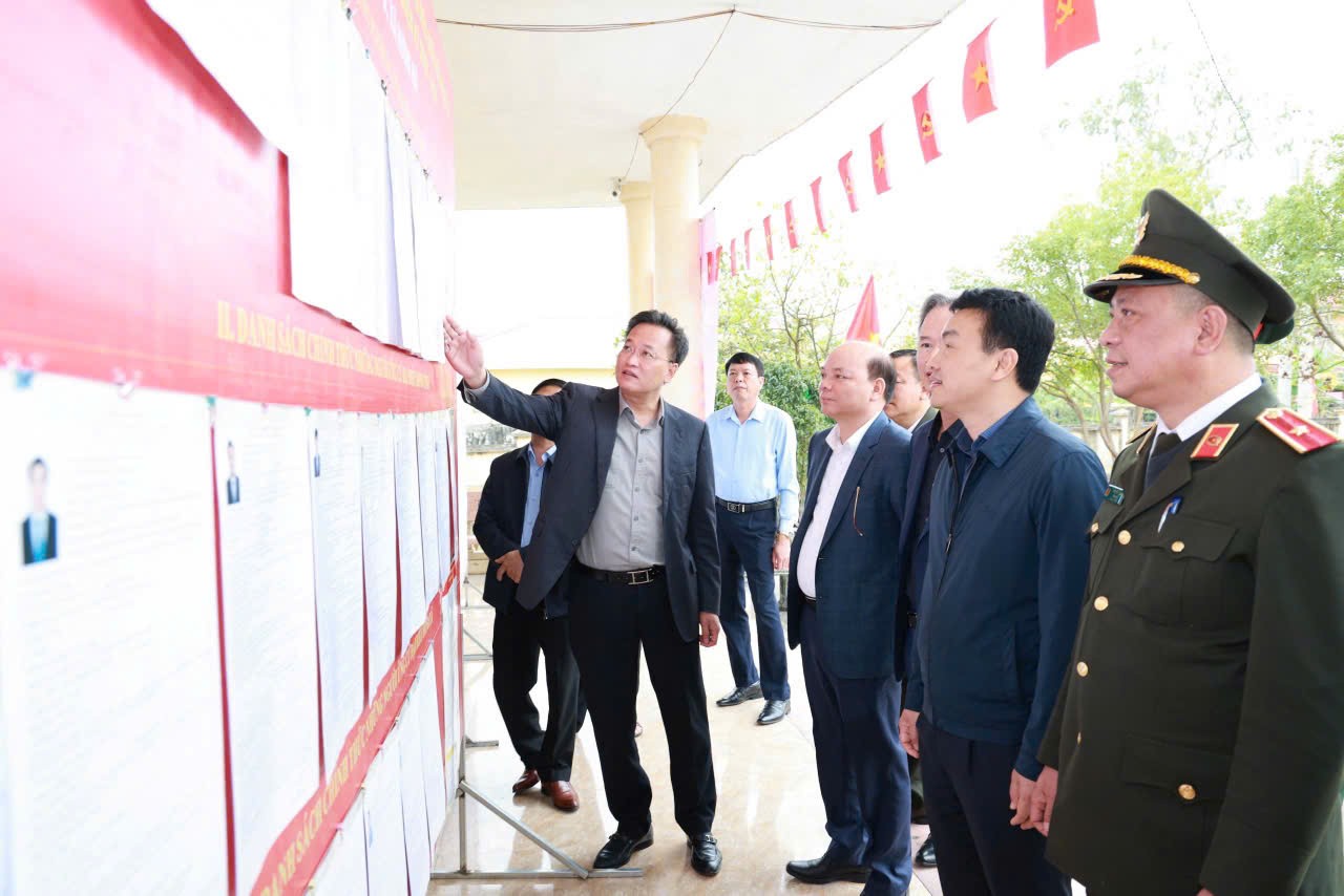 Hưng Yên kiểm tra, giám sát chặt chẽ để cuộc bầu cử diễn ra thành công Hưng Yên kiểm tra, giám sát chặt chẽ để cuộc bầu cử diễn ra thành công