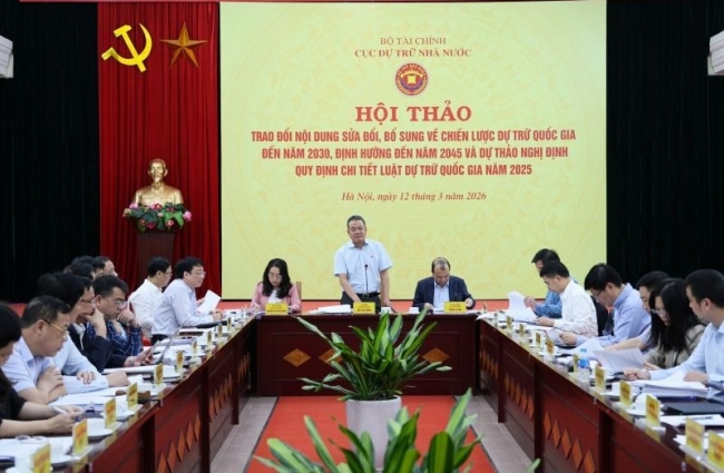 Dự trữ quốc gia hướng tới mức dự trữ tối thiểu 1% GDP vào năm 2030