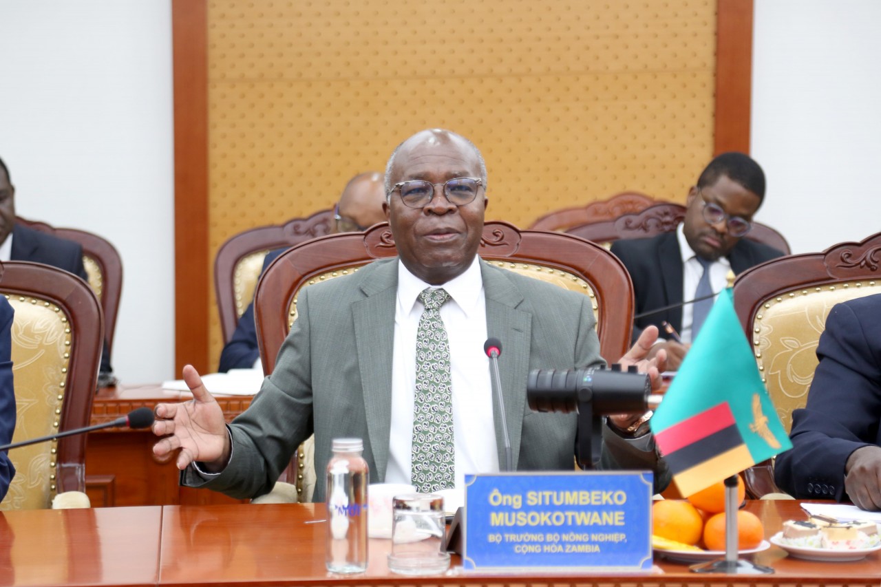 Việt Nam - Zambia: Chia sẻ kinh nghiệm cơ chế huy động và quản lý nguồn lực tài chính cho phát triển nông nghiệp Việt Nam - Zambia: Chia sẻ kinh nghiệm cơ chế huy động và quản lý nguồn lực tài chính cho phát triển nông nghiệp