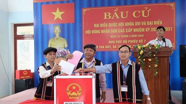 Xã miền núi Đà Nẵng hoàn thành bầu cử sớm nhất thành phố