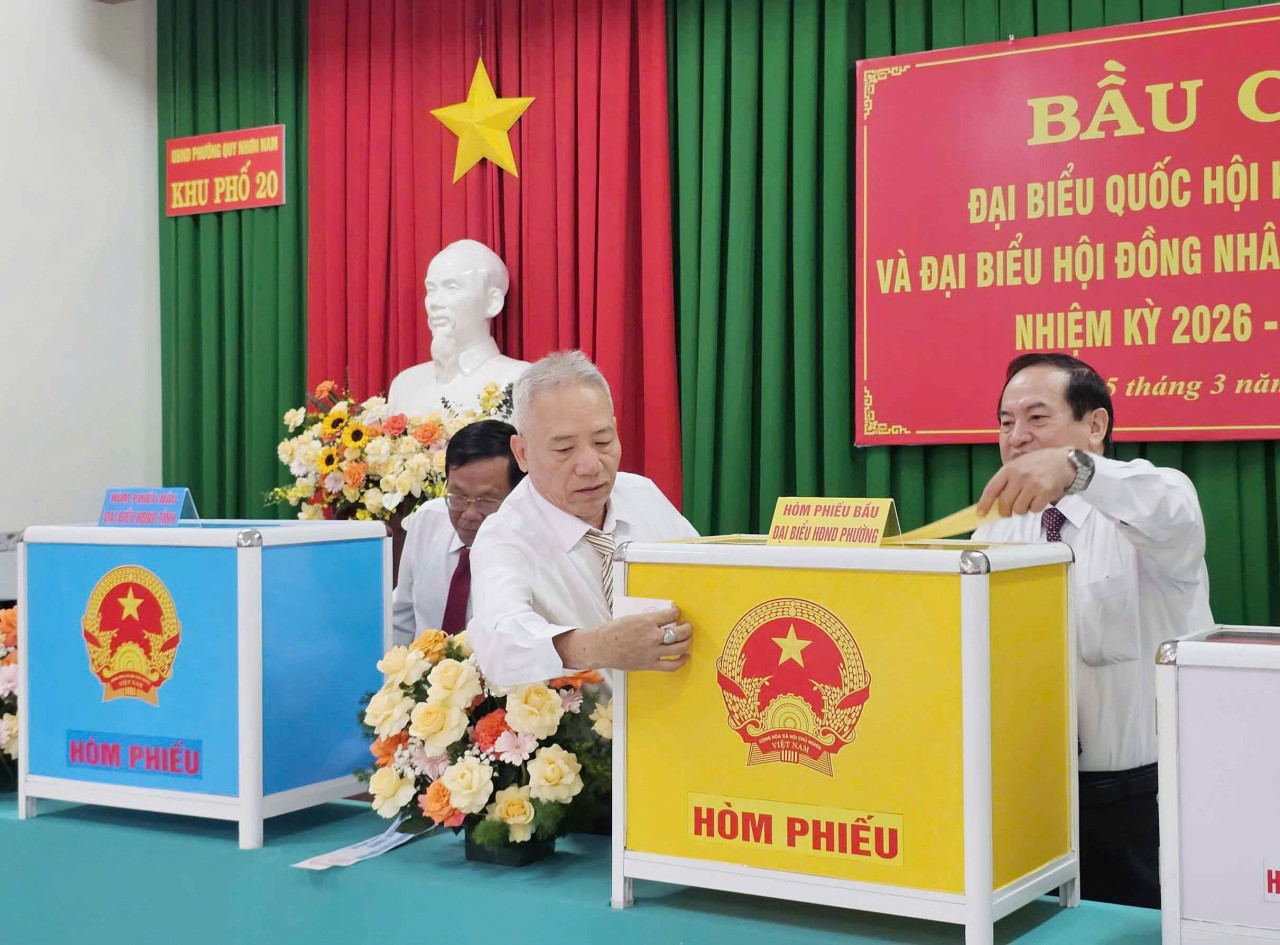 Tỉnh Gia Lai có tỷ lệ cử tri tham gia bỏ phiếu bầu cử đạt 99,76%