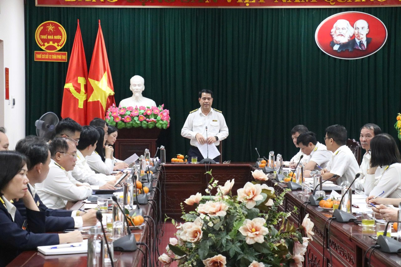Thuế tỉnh Phú Thọ khẩn trương triển khai 