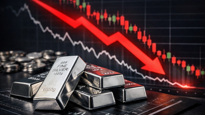 Ngày 17/3: Giá bạc trong nước và thế giới tiếp tục lao dốc