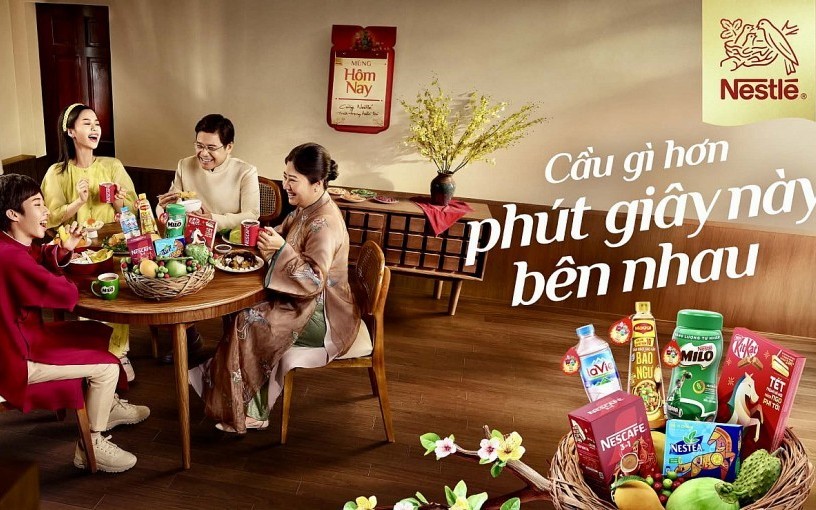 Nestlé Việt Nam lan tỏa thông điệp "Trân quý từng khoảnh khắc sum vầy" Tết 2026